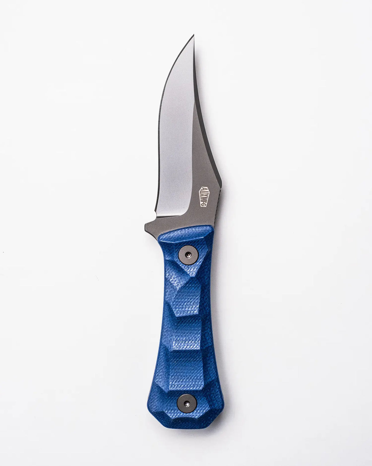 Pocket Bowie Deadhead Fixed | Blue Micarta + Grey PVD 14C28N