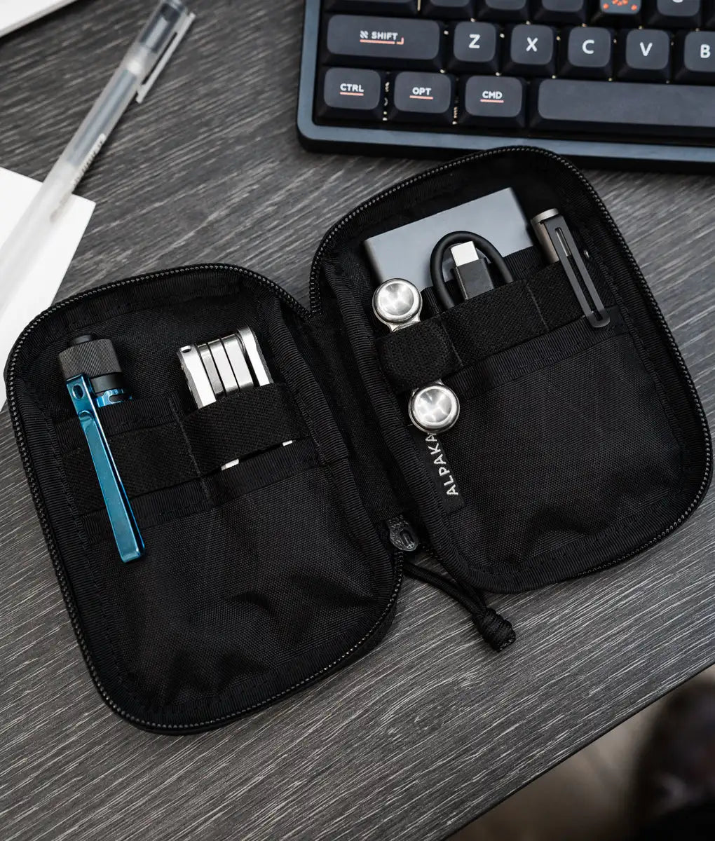 Hub Pouch Pro | Black Axogrid