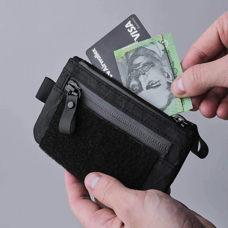 Zip Pouch Hook & Loop