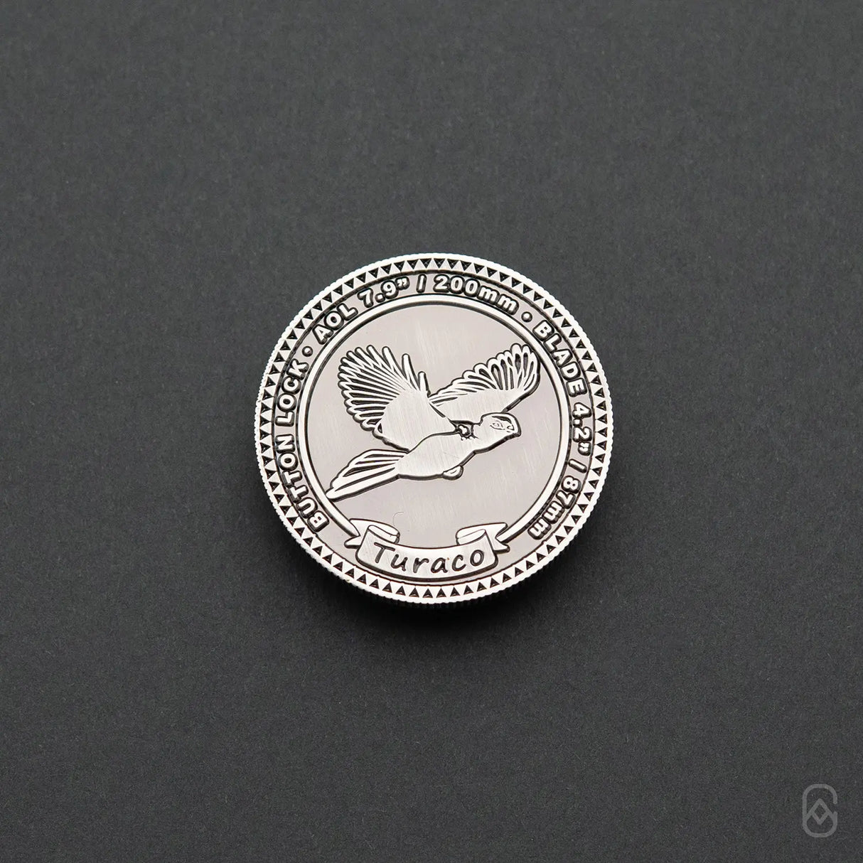 Turaco | TechnoGold CF+ Mirror Polished M390