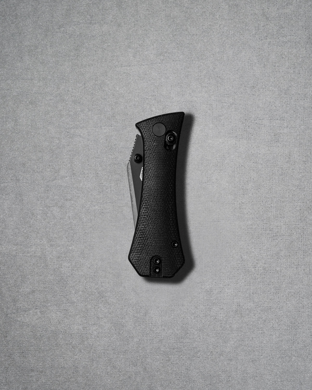 Coffin Tanto Deadhead Crossbar | Black Micarta + Black 14C28N