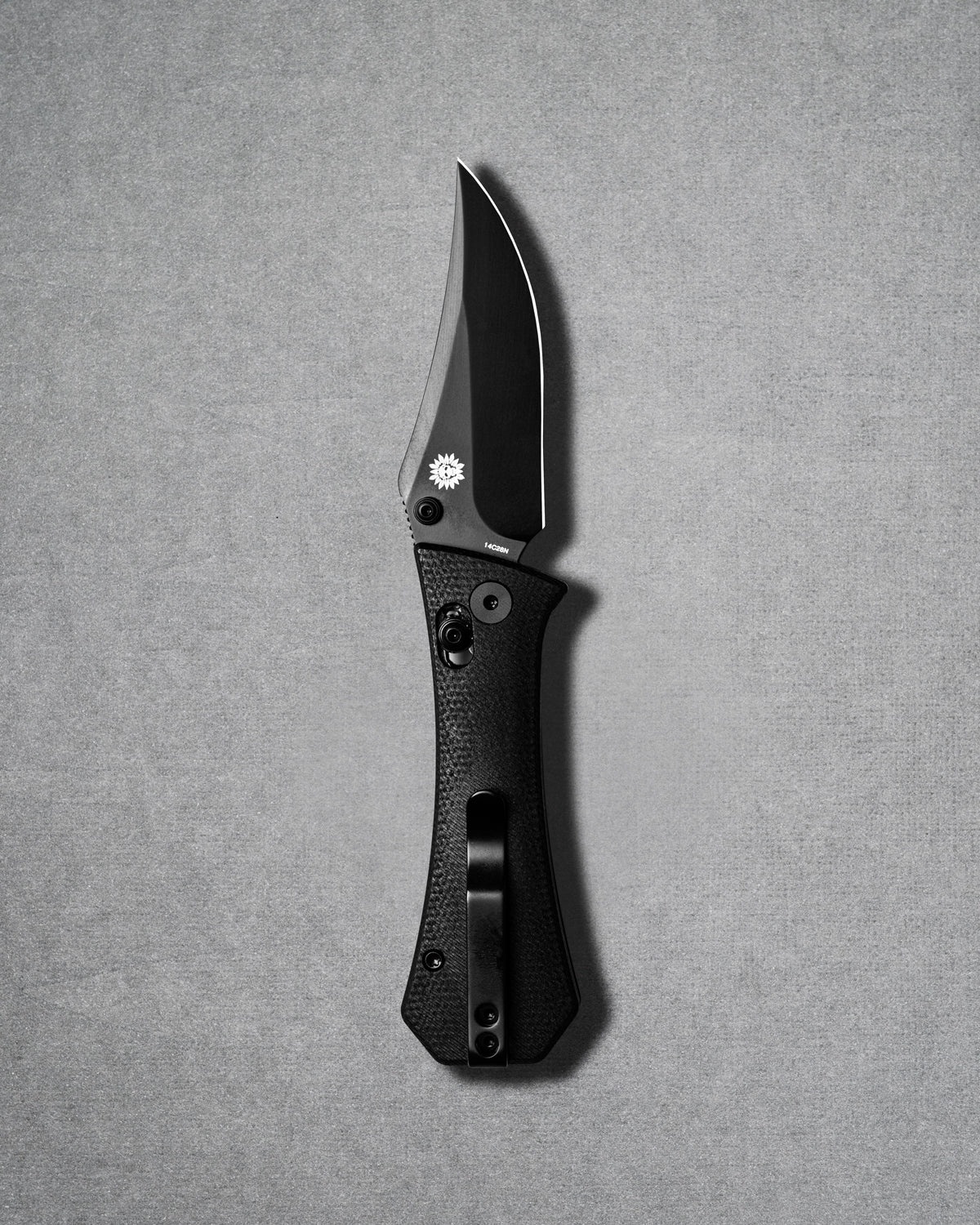 Pocket Bowie Deadhead Crossbar | Black Micarta + Black 14C28N