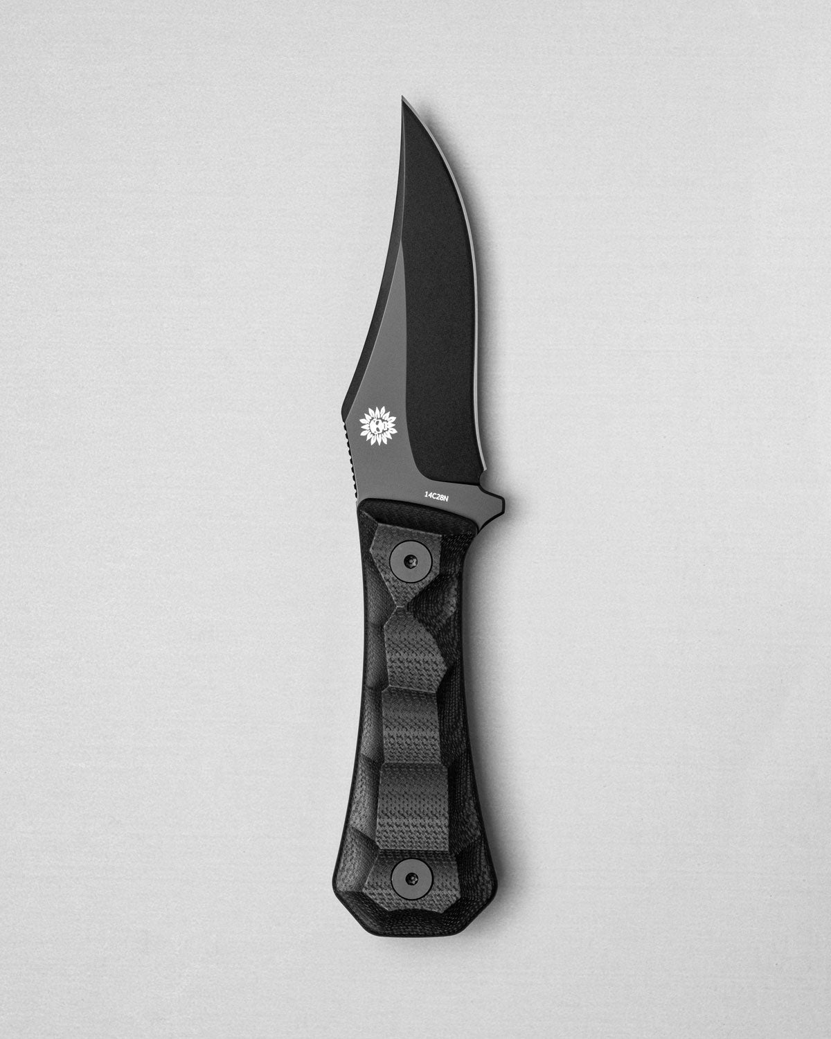 Pocket Bowie Deadhead Fixed | Black G10 + Black 14C28N