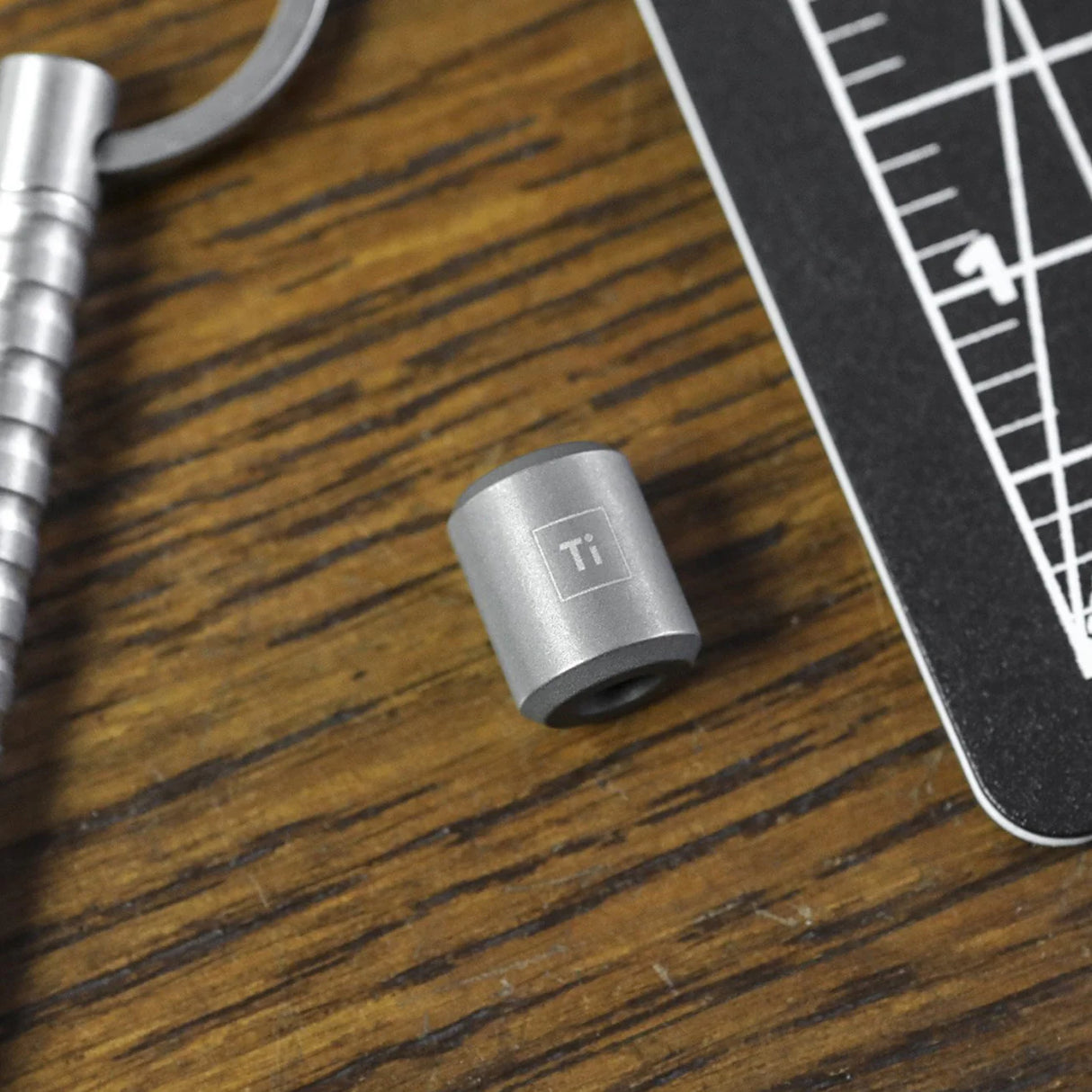 Titanium Lanyard Bead