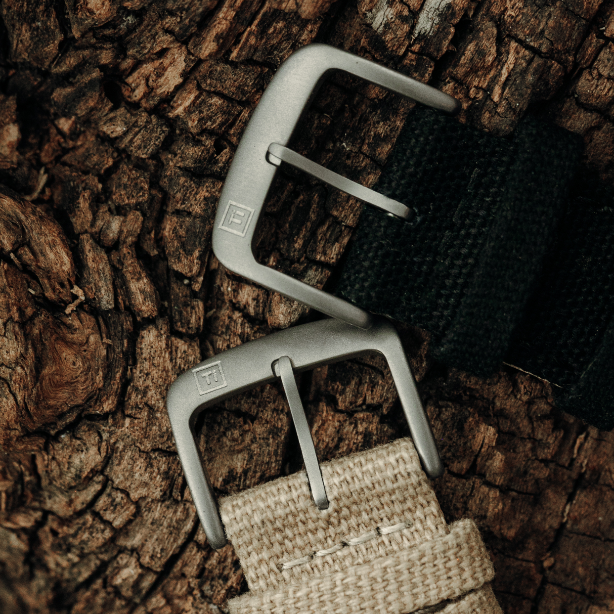 Ti Base Line Field Watch | Black Dial