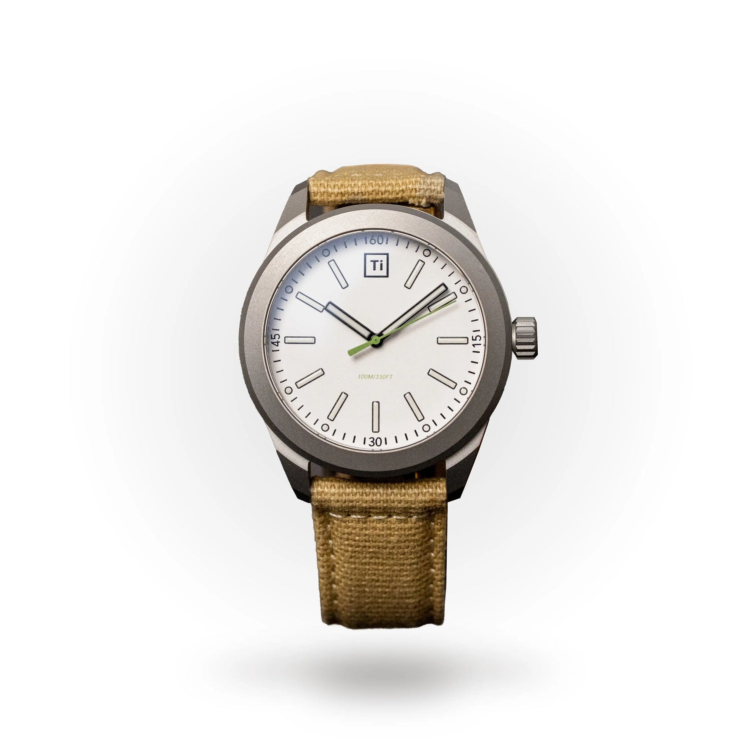 Ti Base Line Field Watch | White Dial