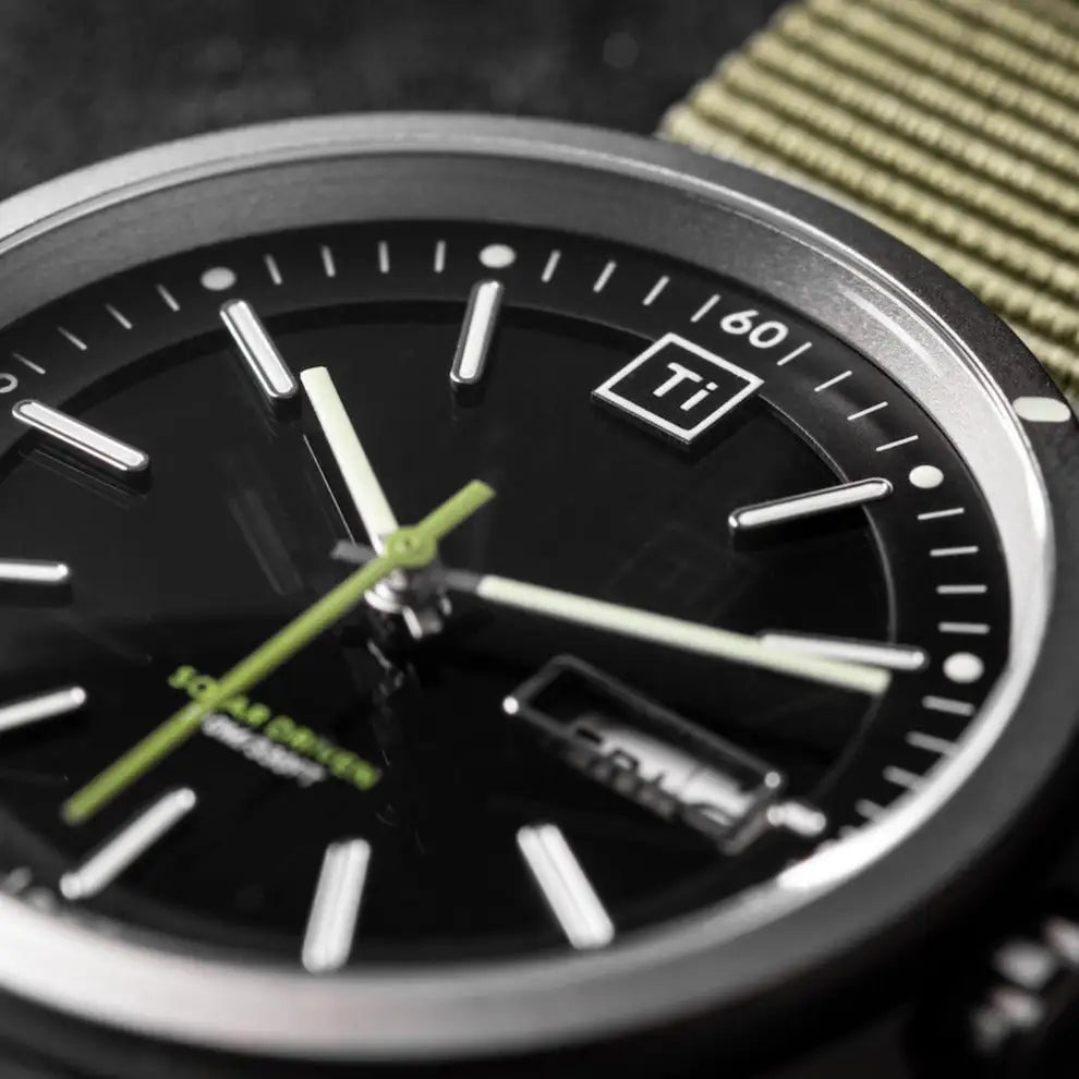 TI Field Watch - Stonewashed | Solar Driven