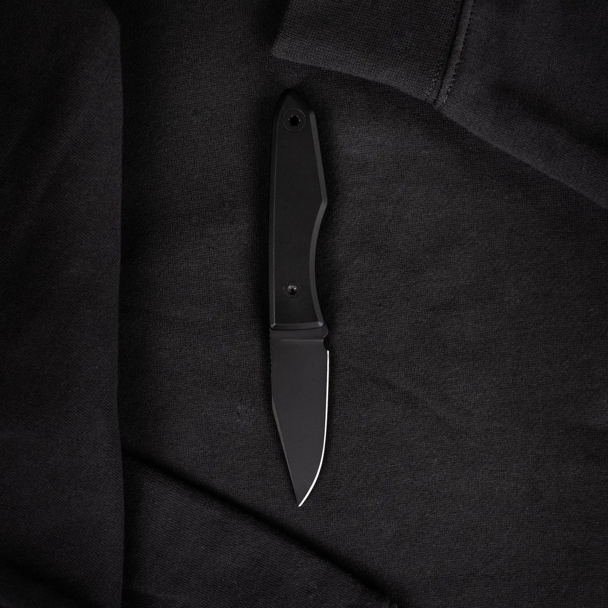 Ti Lookout Fixed blade - Blackout Cerakote