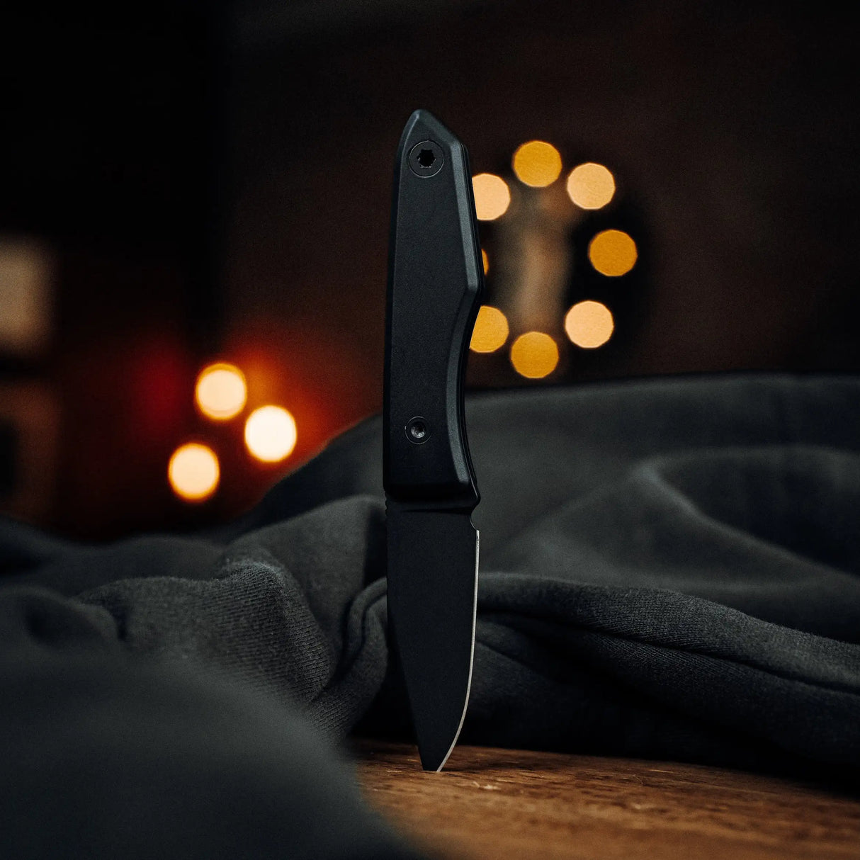 Ti Lookout Fixed blade - Blackout Cerakote