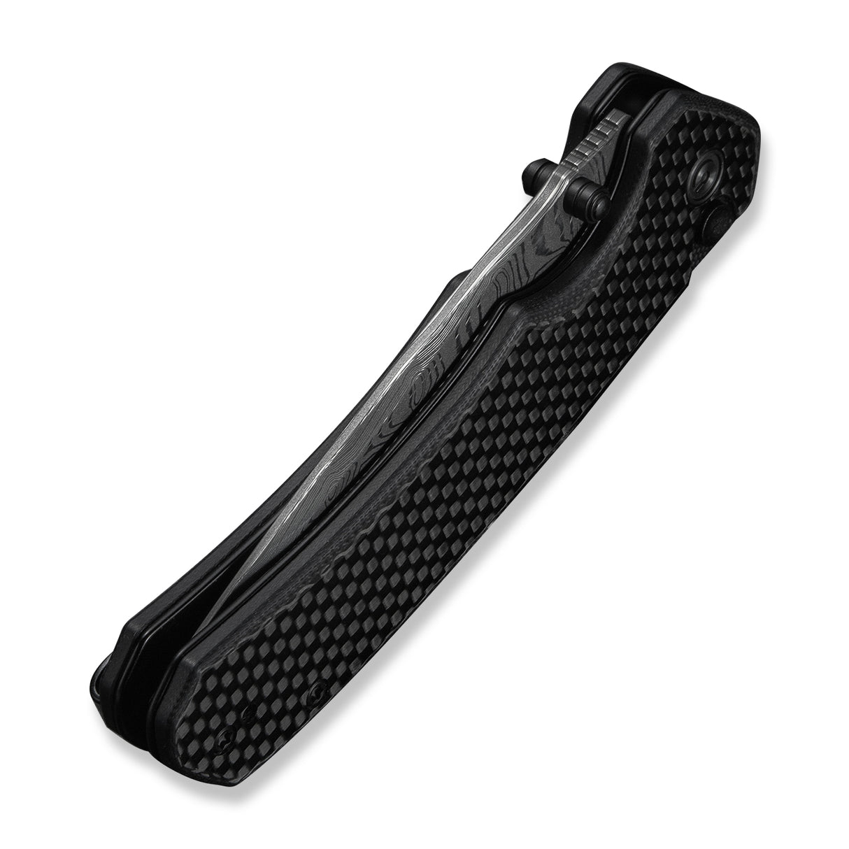 Button Lock Brazen | Twill Carbon Fibre + Tanto Dama Blade