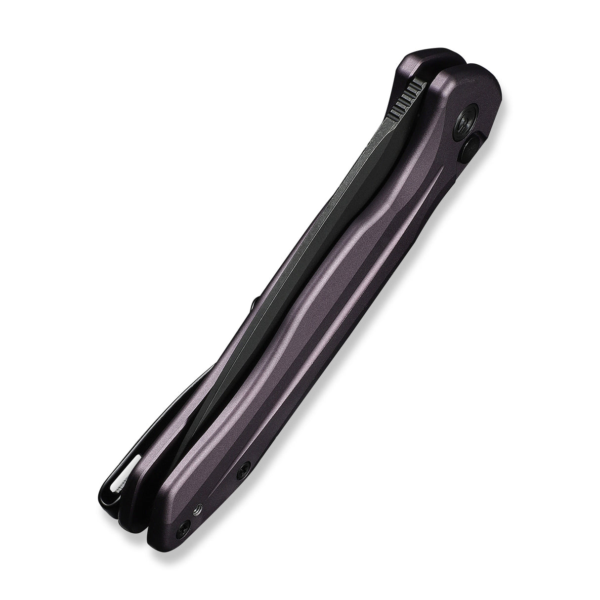 Kitefin Button Lock | Purple Aluminium + Blackwash 14C28N