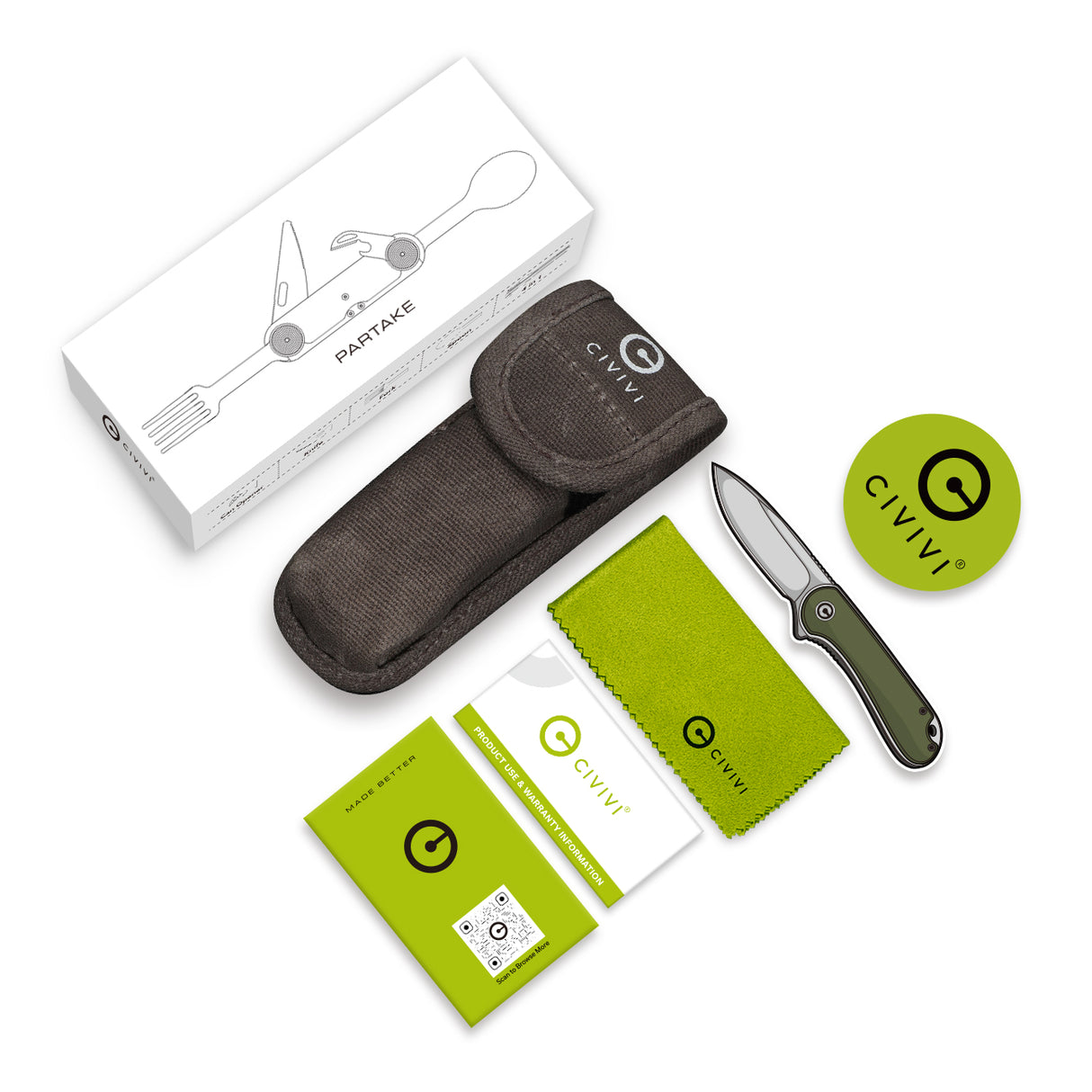 Partake Multi-Tool | Silver Aluminium