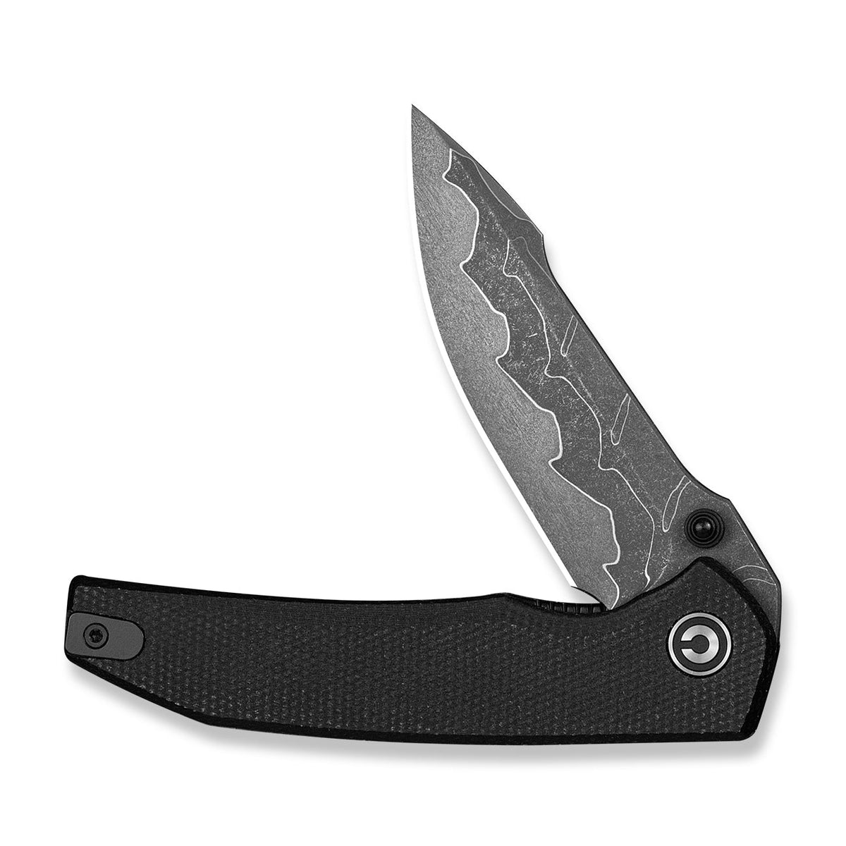 Ryson-E | Black Canvas Micarta + Dama