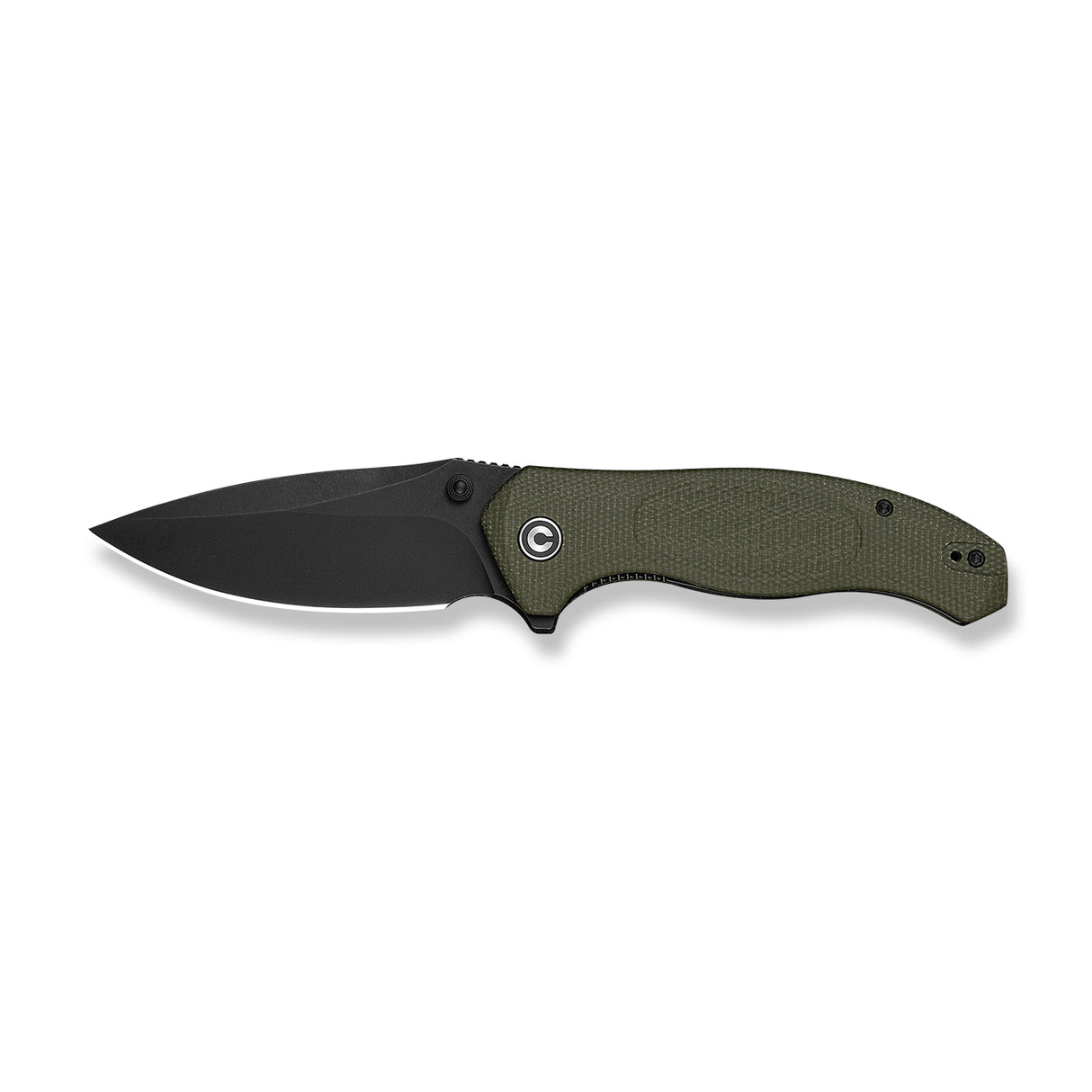 Vyrent | Olive Micarta + Blackwash Nitro-X7