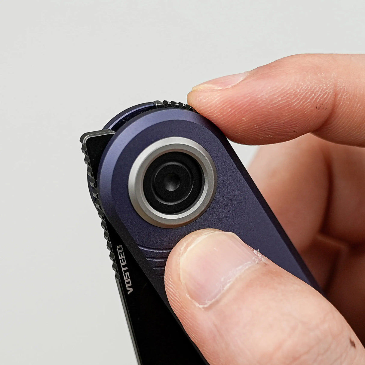 Corgi V | Dark Slate Blue Milled Aluminium + 14C28N - A3723