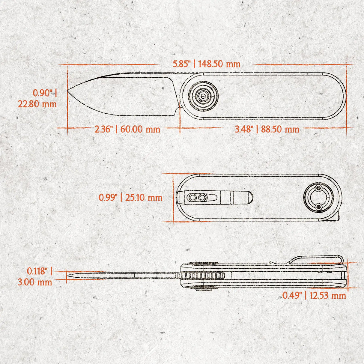 Corgi V | Green Milled Aluminium + 14C28N - A3724