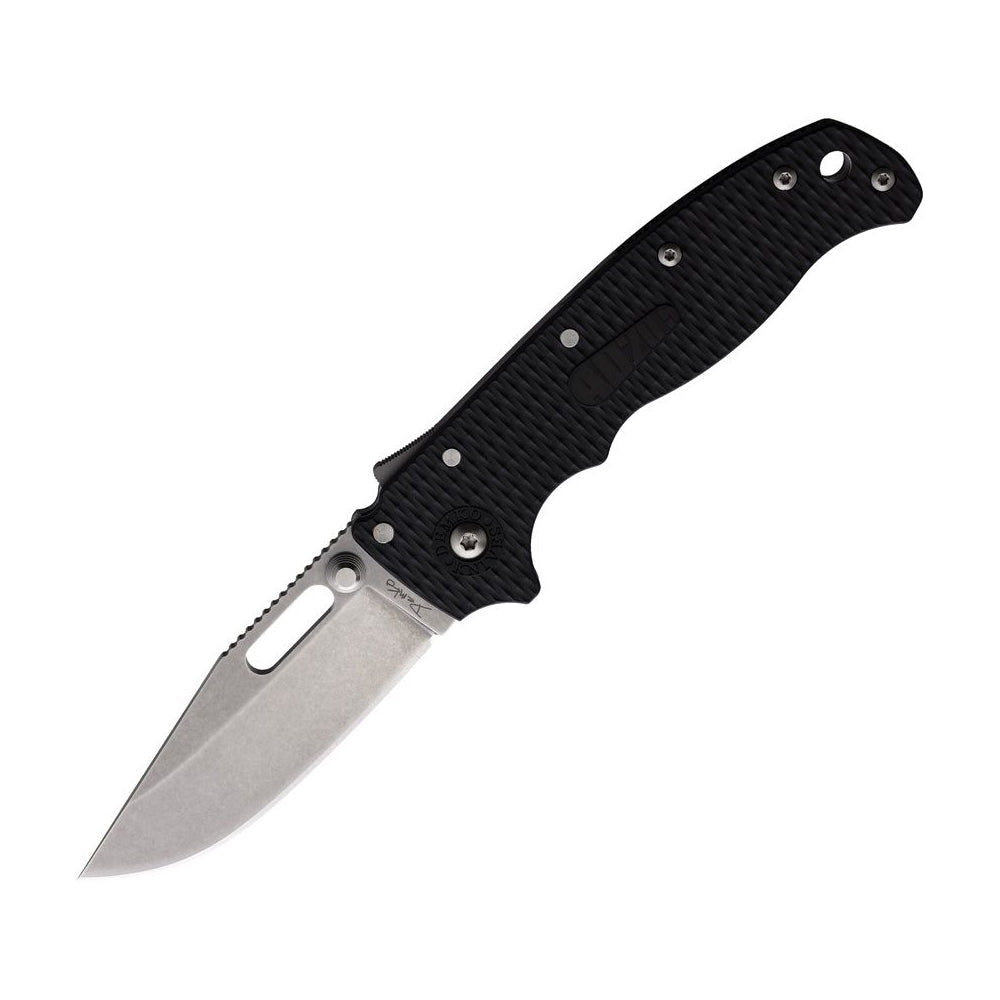 AD20.5 | D2 Clip Point - Black Grivory