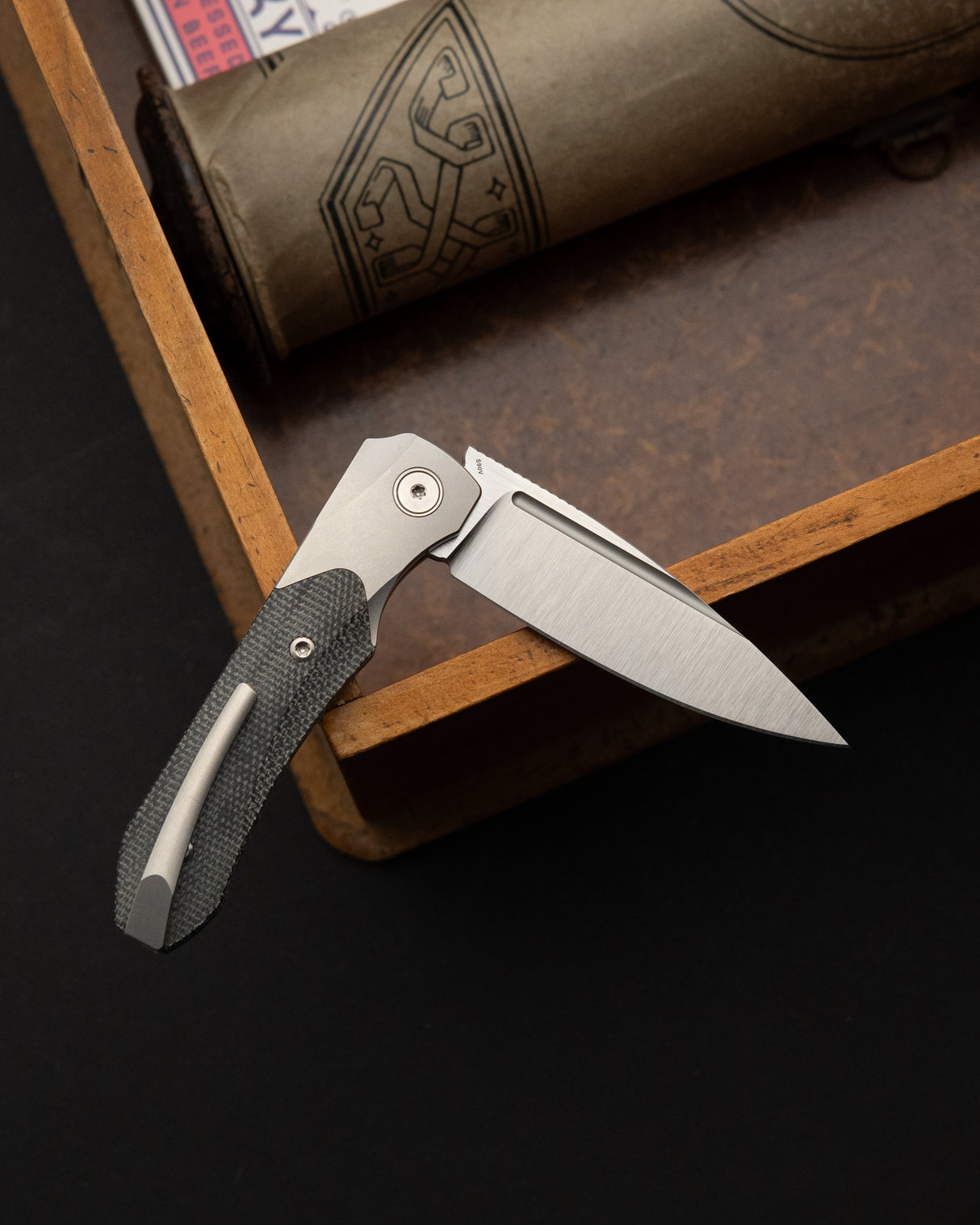 1946 Slipjoint | Black Micarta + S90V