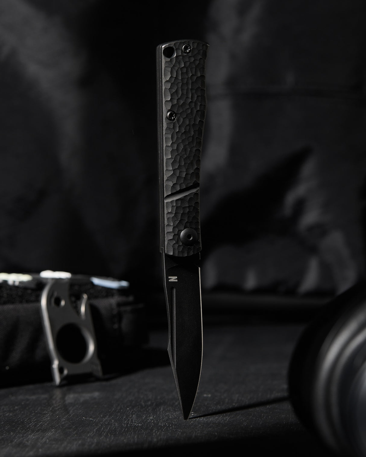 Kingpin - Slipjoint | Jigged Ti + Magnacut