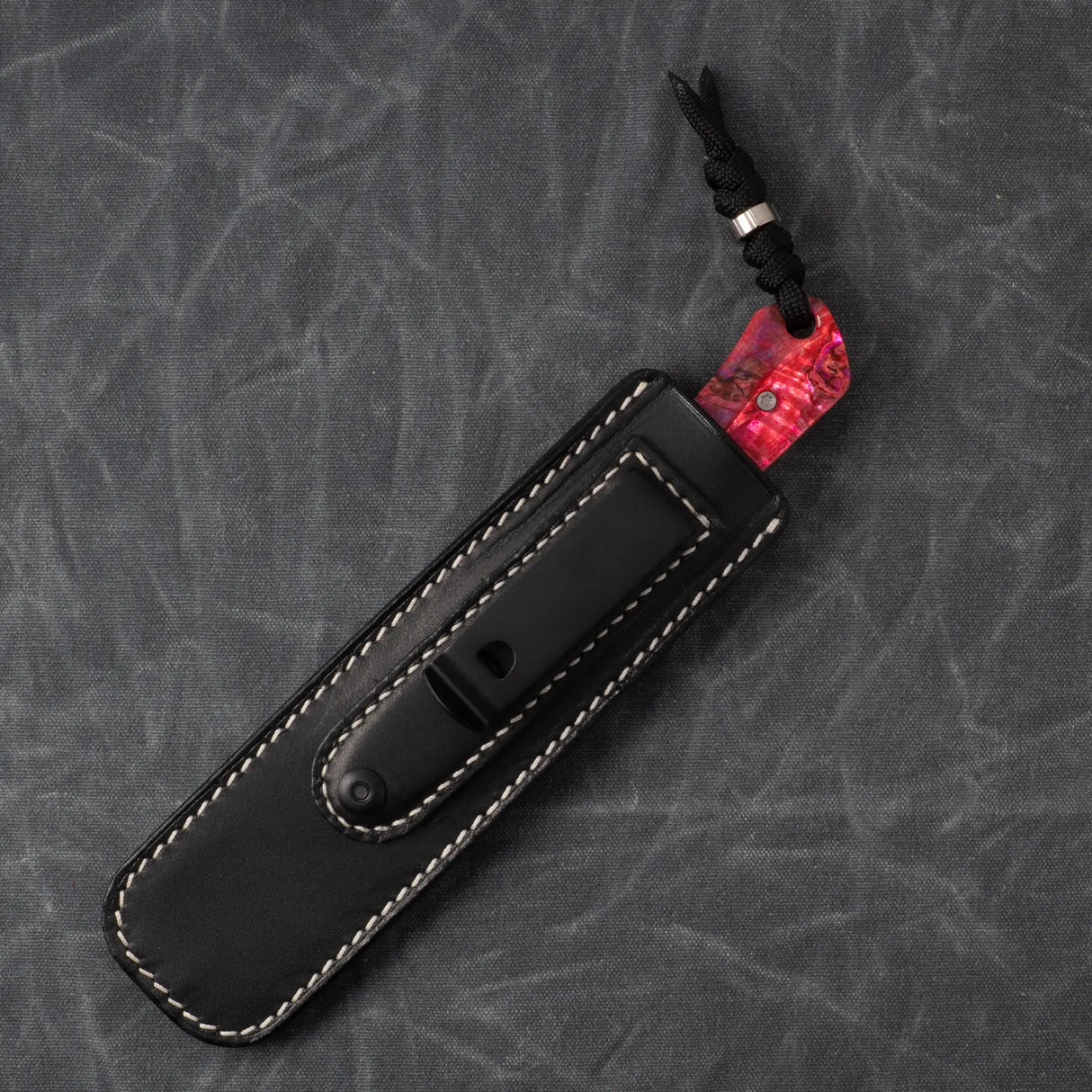 Collusion - J.W.Kollab Fixed Blade | Red Abalone