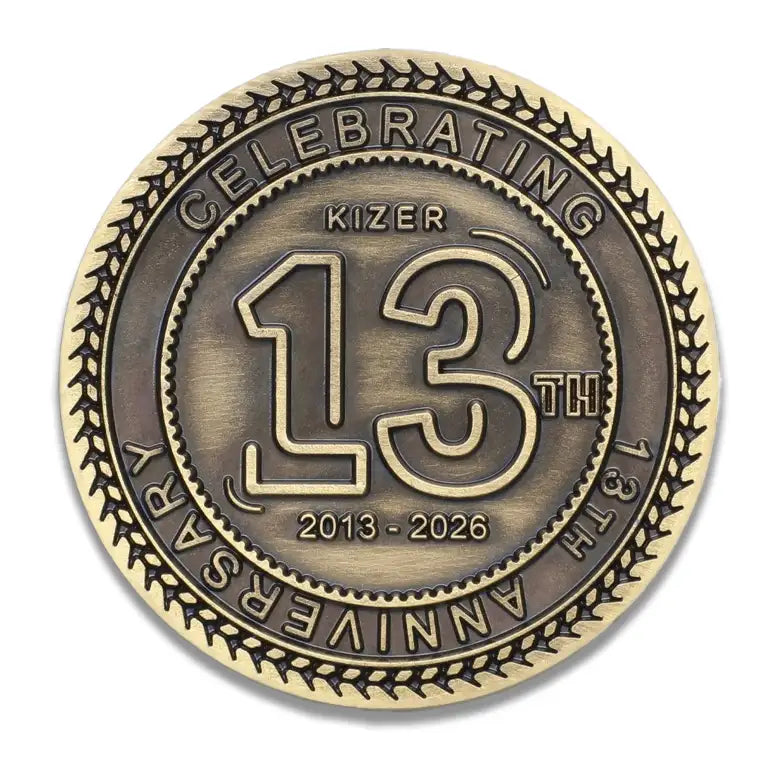 FREE GIFT: Kizer 13th Anniversary Coin