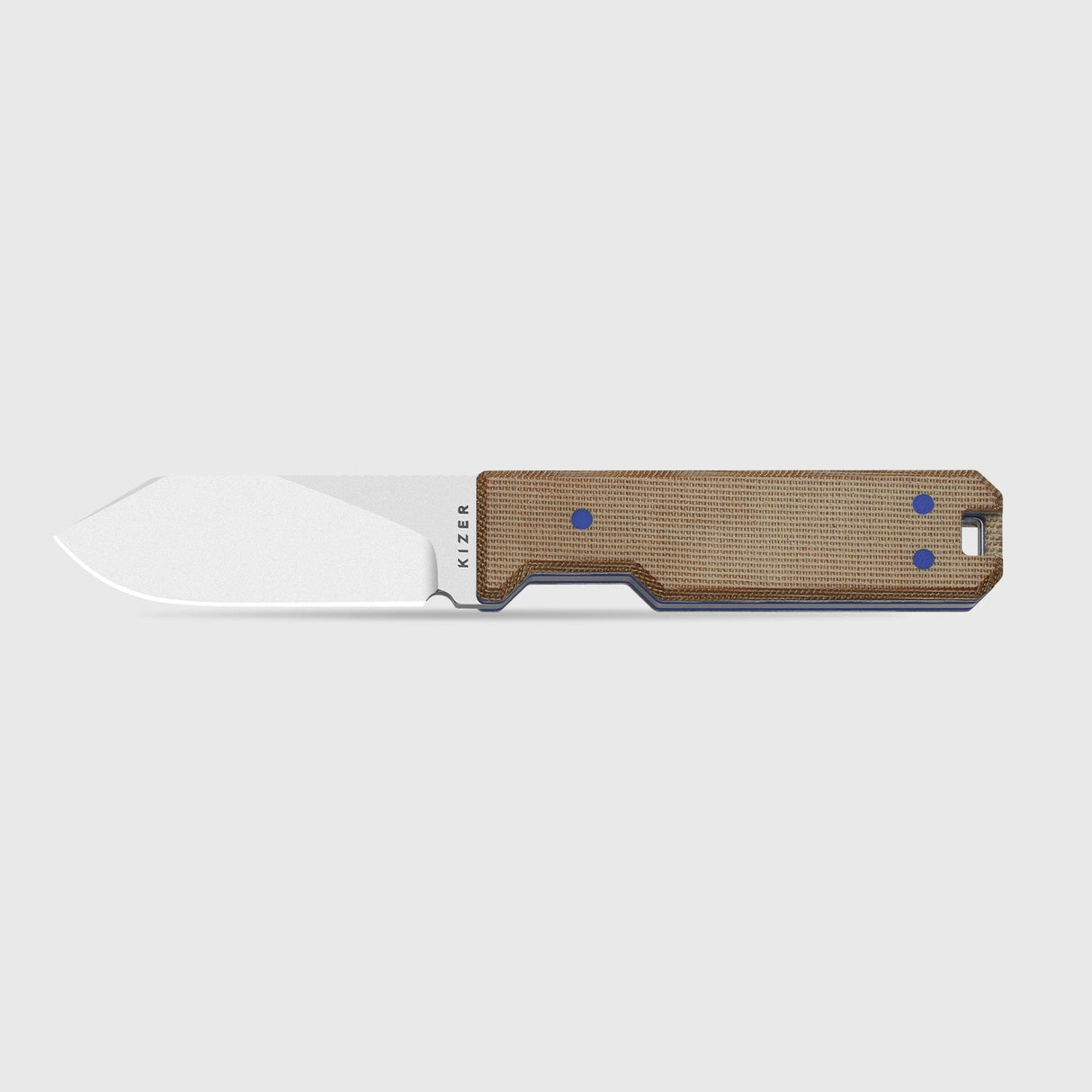 Abrams | Brown Norplex UltreX™ Micarta & G10 + Stonewash 14C28N