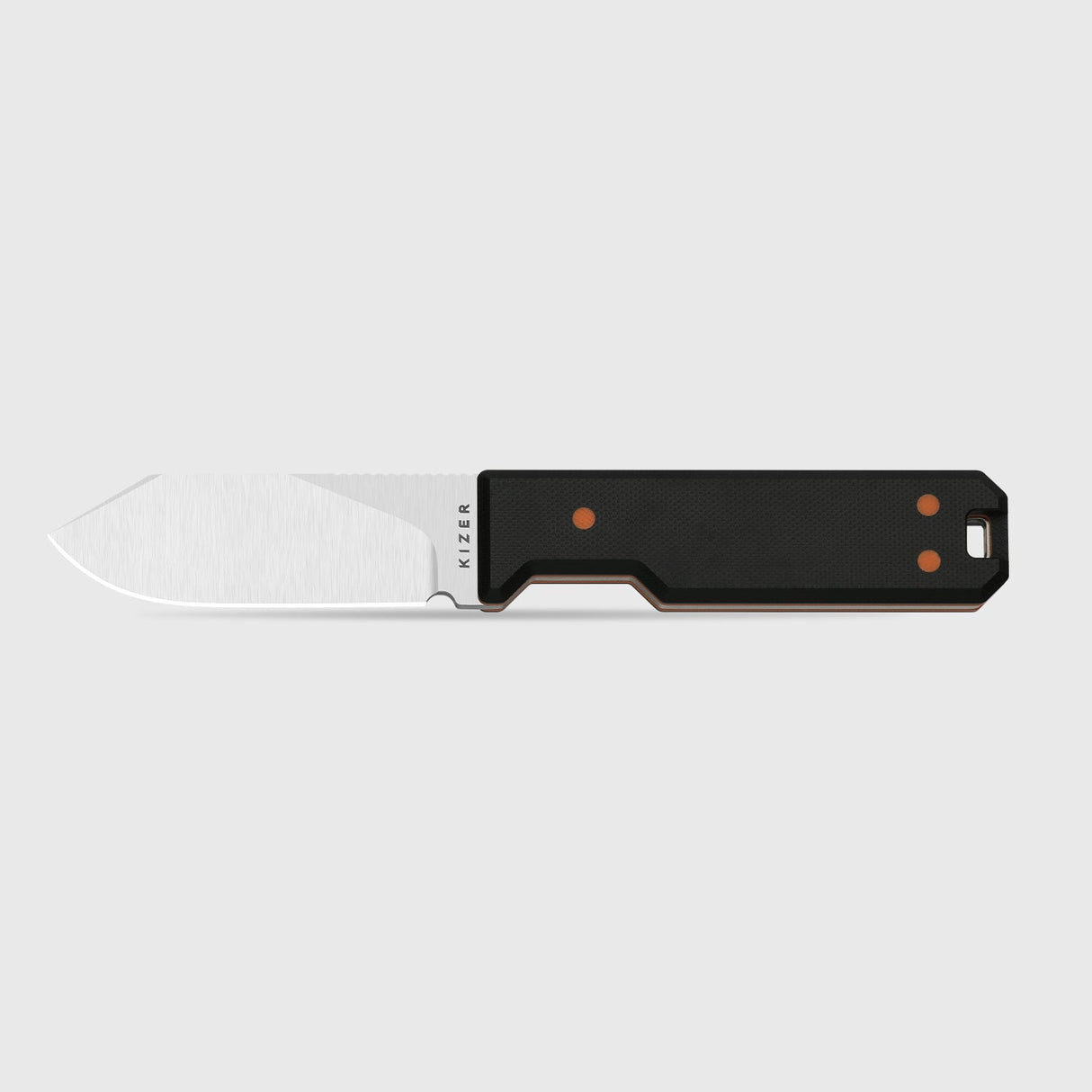 Abrams | Black & Orange G10 + Satin 14C28N