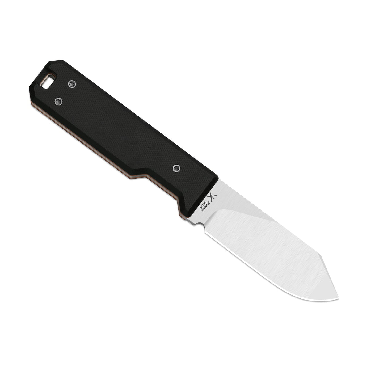 Abrams | Black & Orange G10 + Satin 14C28N