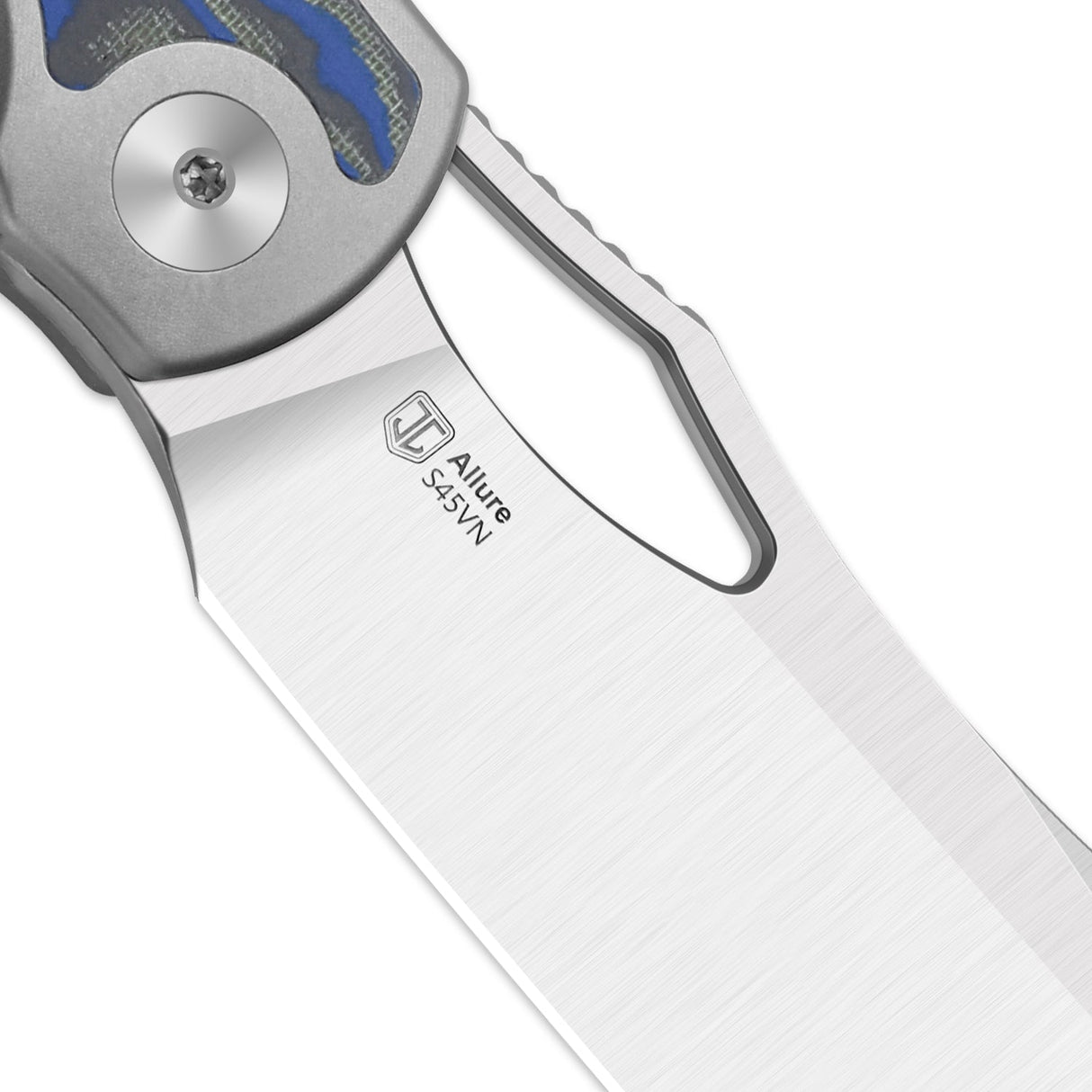 Allure | Ti & Vortex Micarta + Satin S45VN