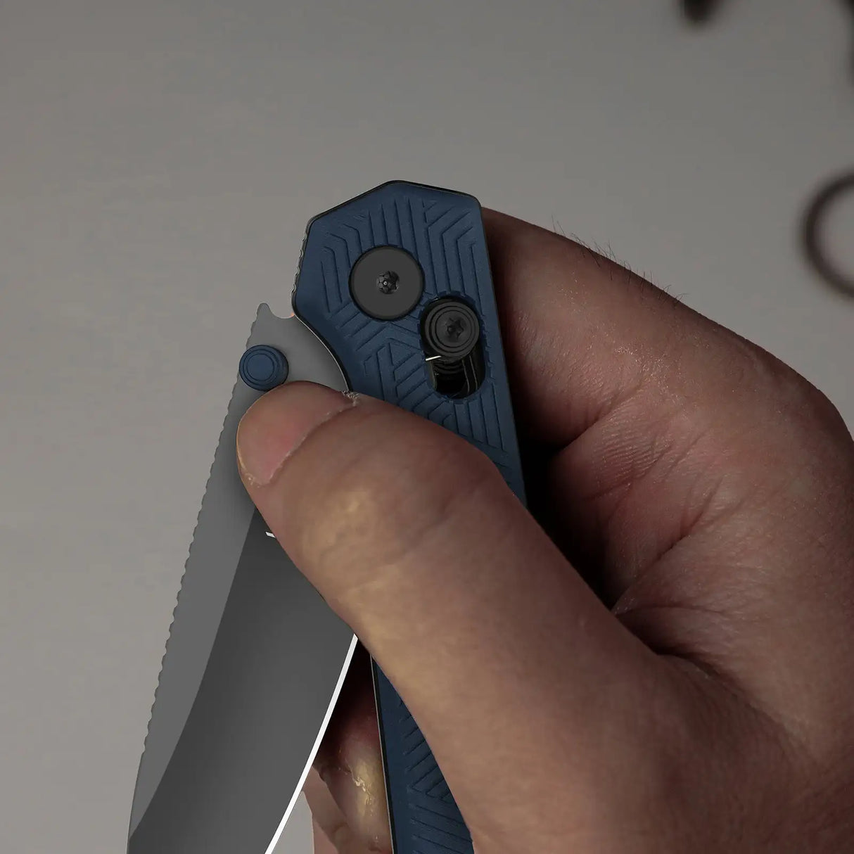 Begleiter 2.9 | Milled Blue Aluminium + DLC Ultra S35VN