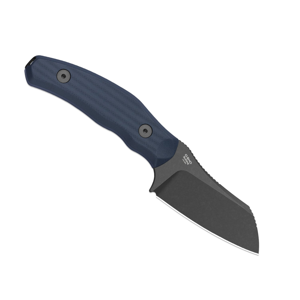 Bulldog Fix | Blue G10 + Dark Stonewash 14C28N