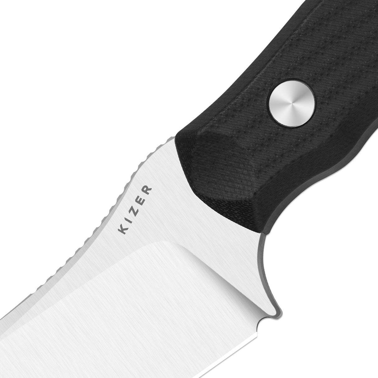 Bulldog Fix | Black G10 + Satin 14C28N