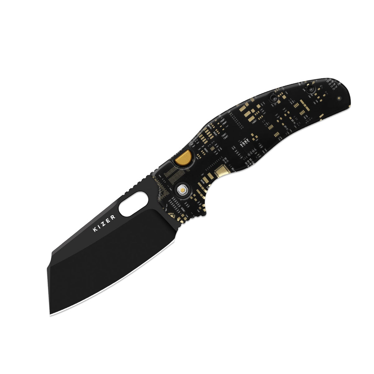 C01C 2.9 BS PCB | Black Resin + Black PVD S35VN