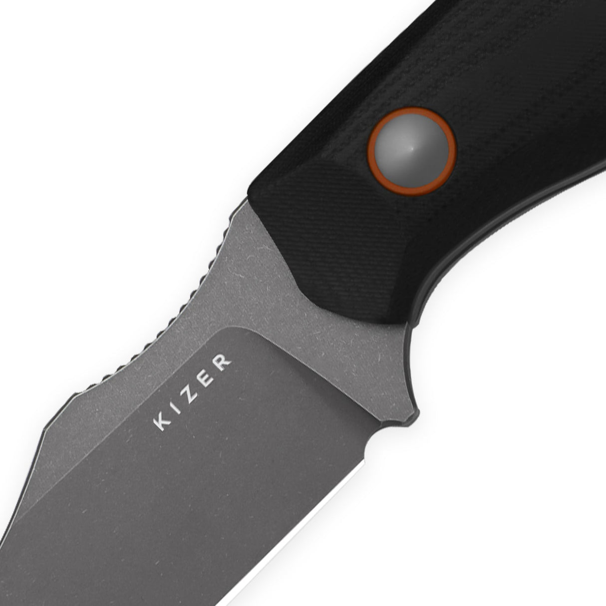 Beaver 2 | Black G10 + Clip Point D2
