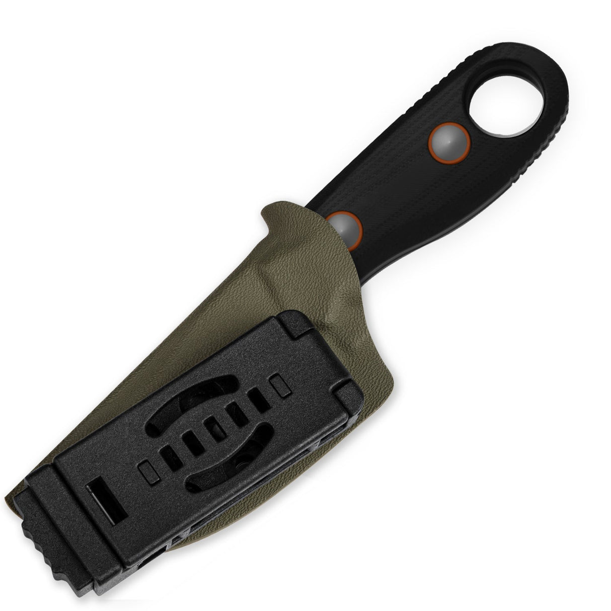 Beaver 2 | Black G10 + Clip Point D2