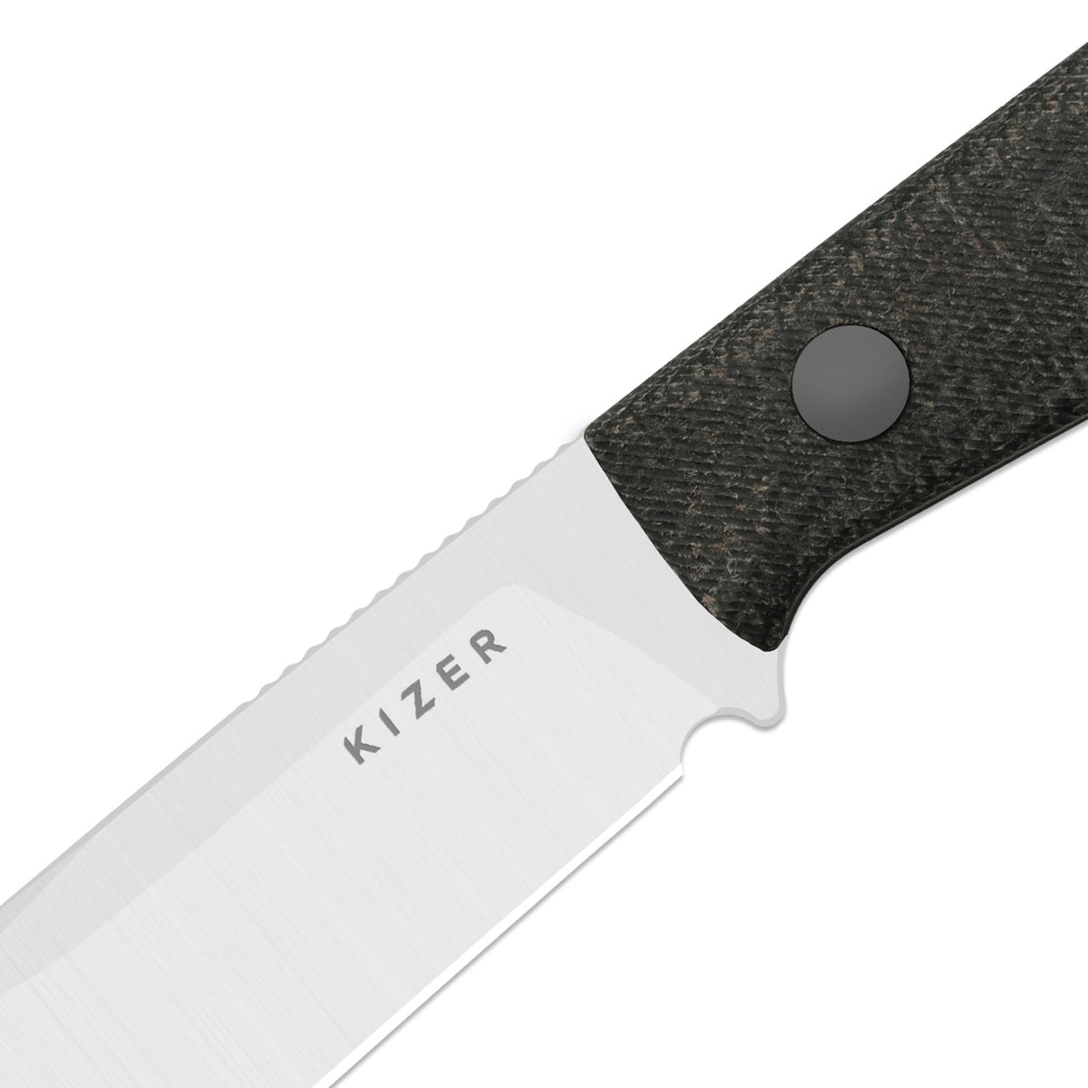 Dingo | Black Burlap Micarta + Satin AEB-L