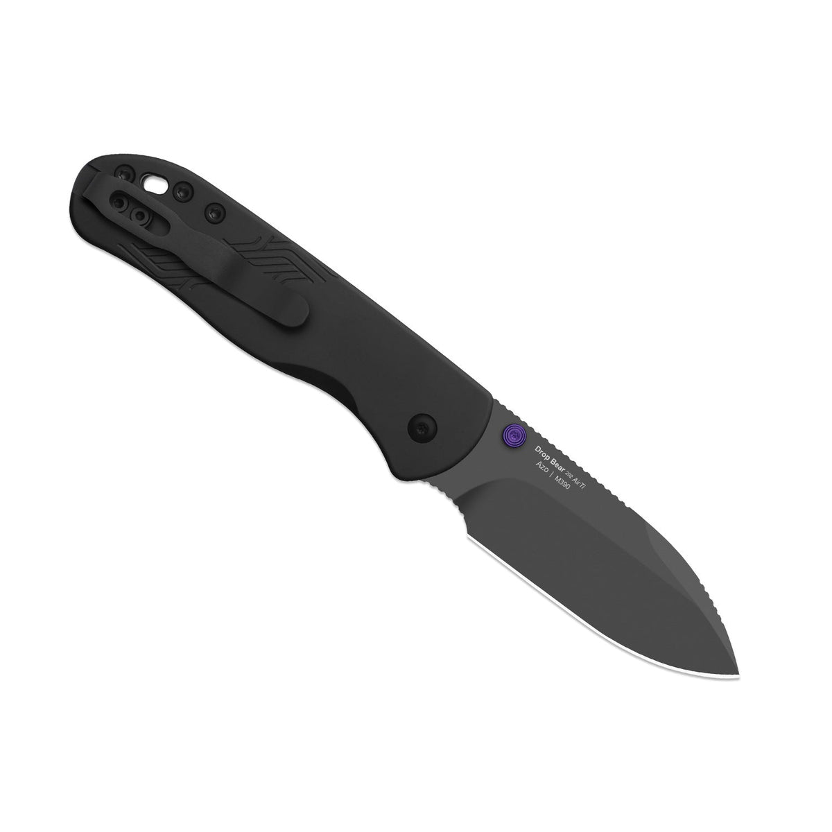 Drop Bear 292 AirTi | Dark Gray Aluminium + Gray PVD M390