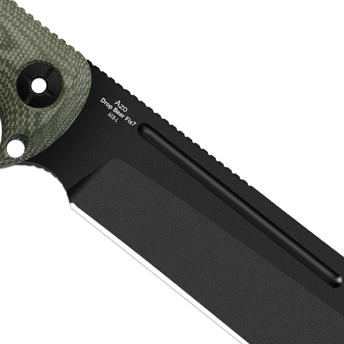 Drop Bear Fix 7 HexShox™ | Micarta & TPE + Blackwash AEB-L