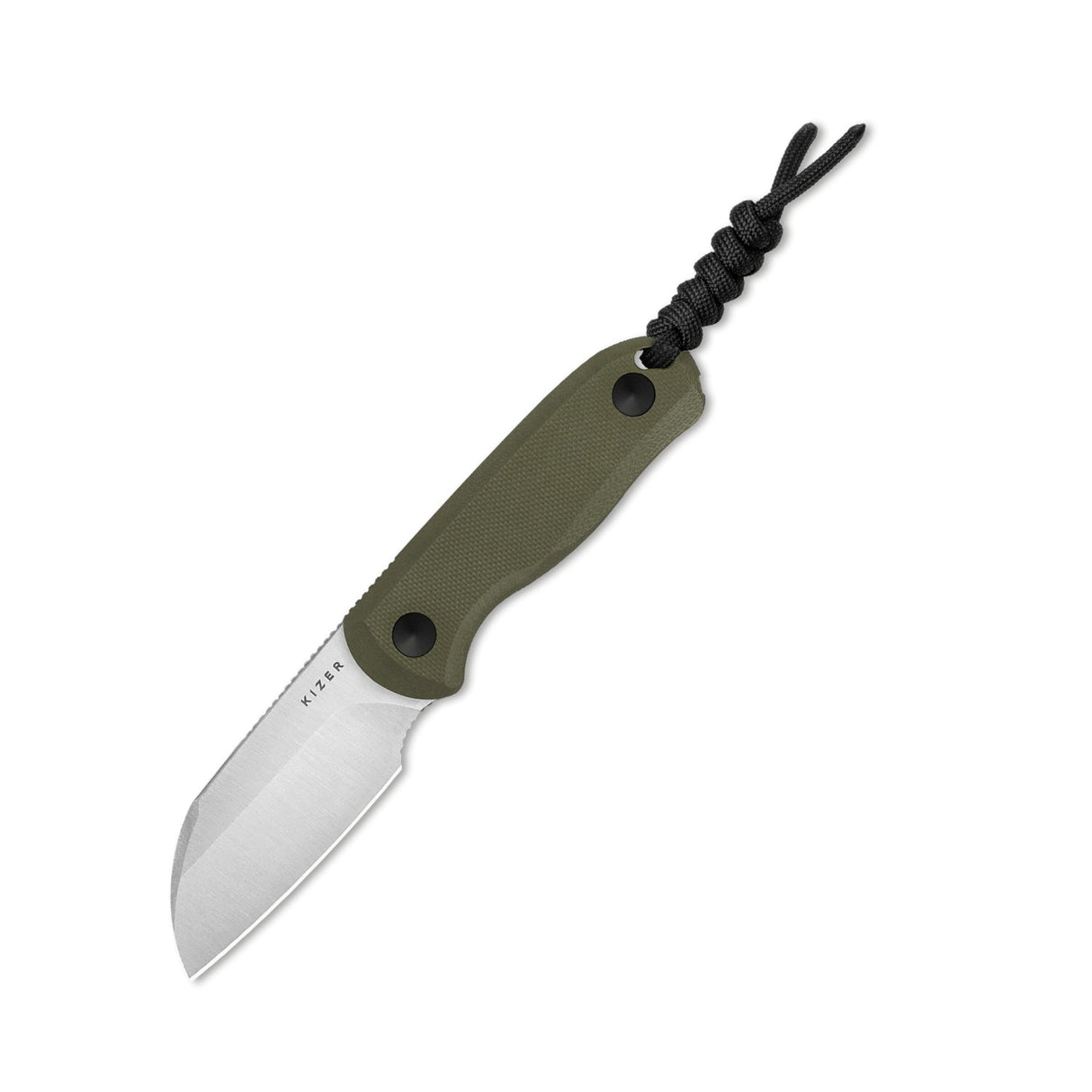 Drop Bear Fixed Blade |  Sheepsfoot AEB-L + Olive G10