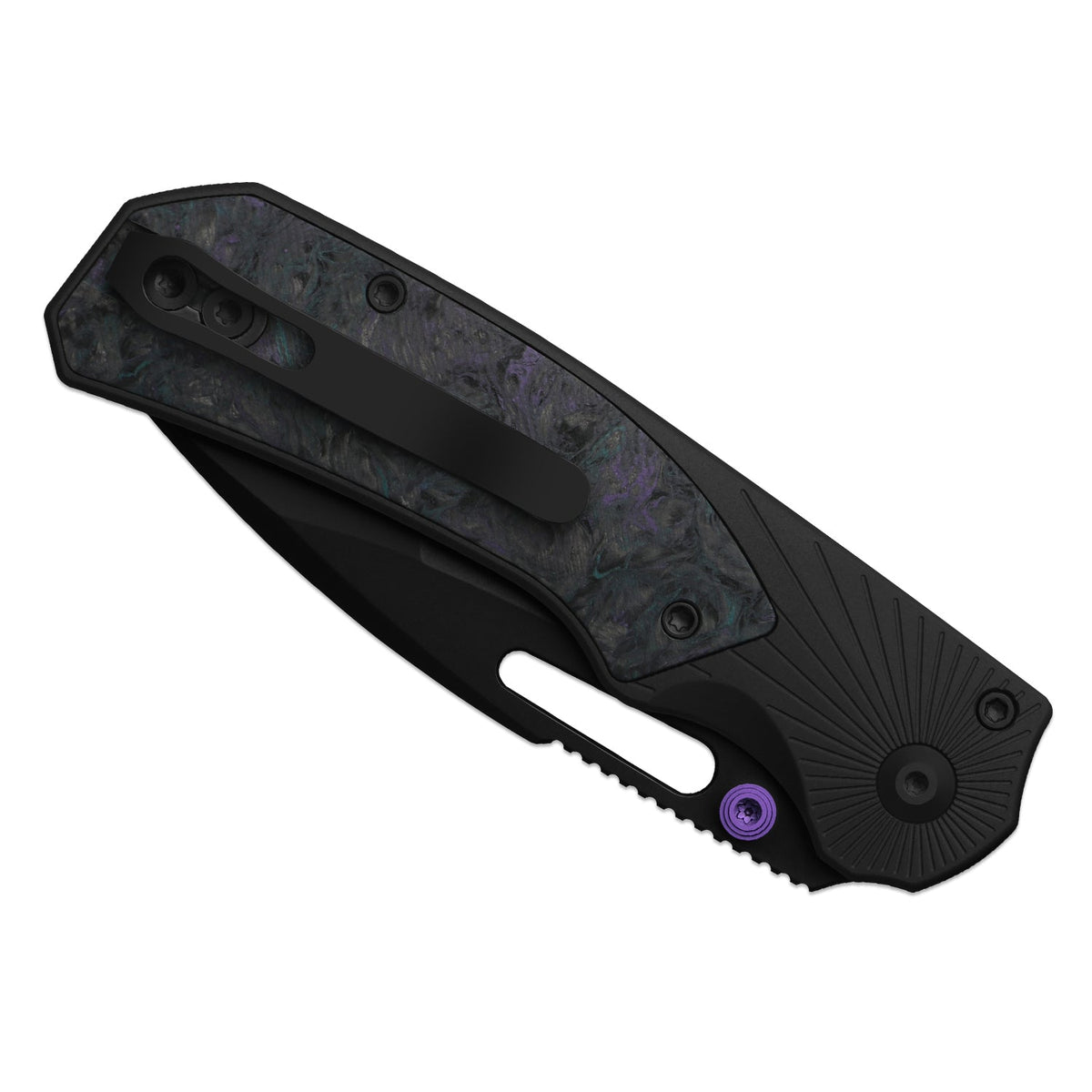 Durandal | Alu & FatCarbon Dark Matter Black + Black PVD S35VN