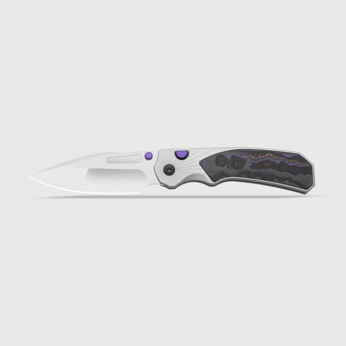 Durandal | Alu & FatCarbon Purple Haze + Satin S35VN
