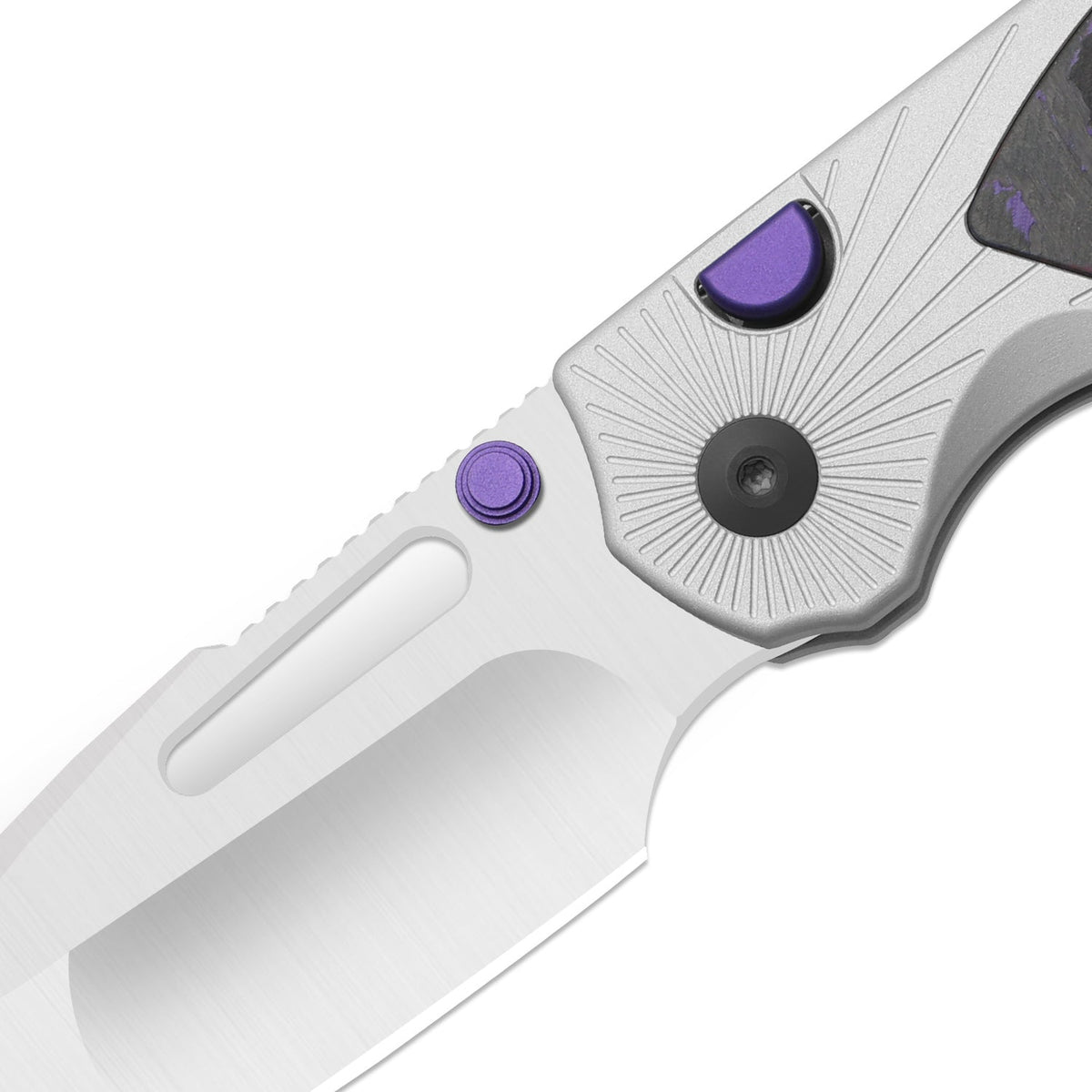 Durandal | Alu & FatCarbon Purple Haze + Satin S35VN