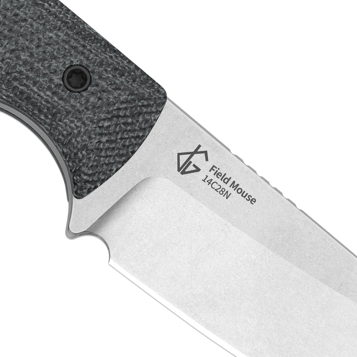 Field Mouse | Black Norplex UltreX™ Micarta + Stonewash 14C28N