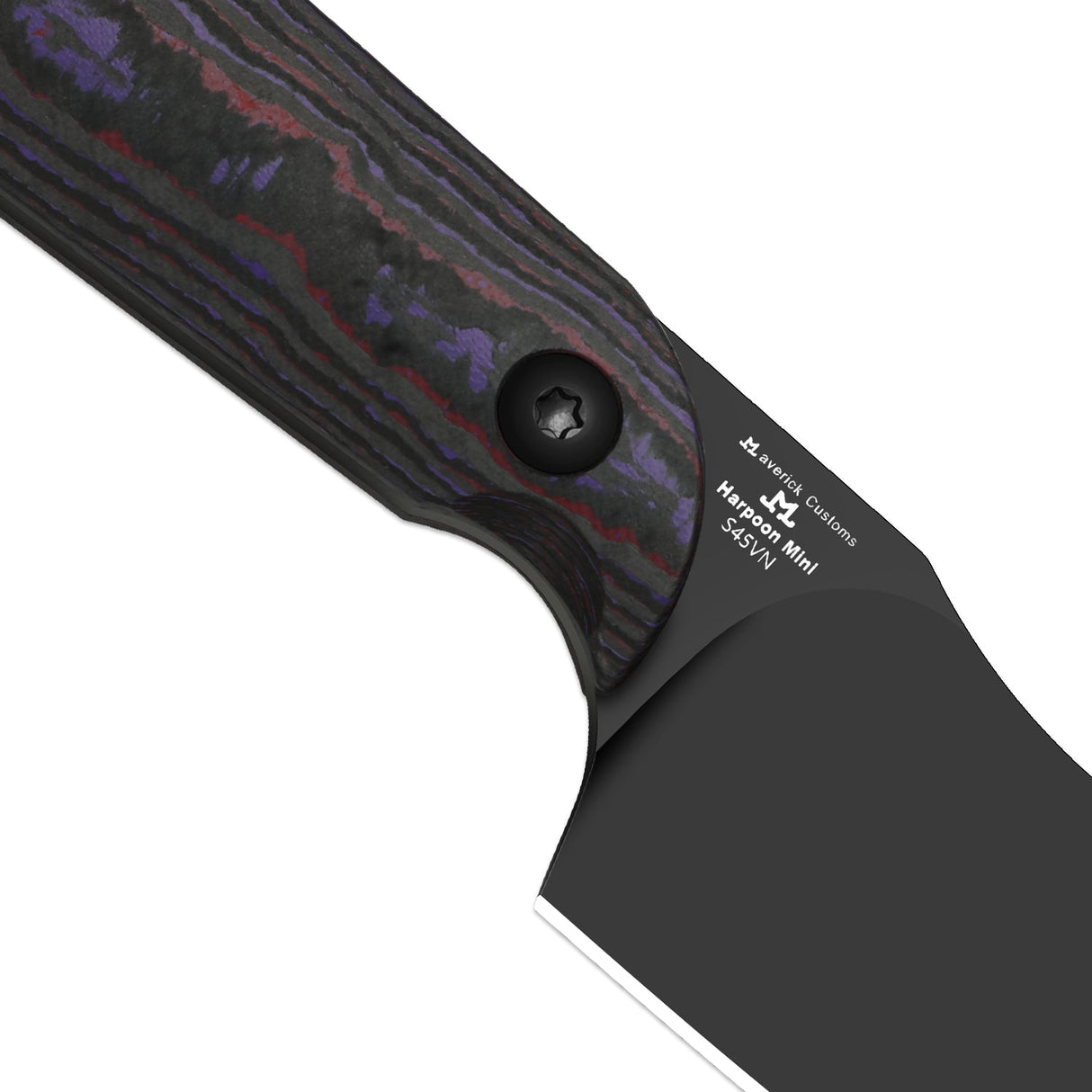 Harpoon Mini | Fat Carbon 'Purple Haze' + S45VN