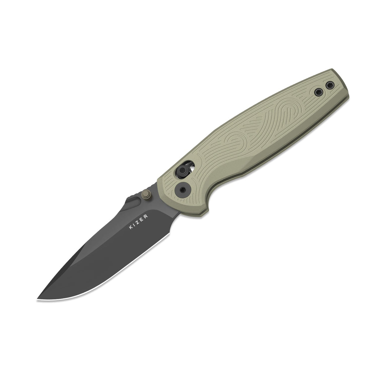 Khamsin | Sand Milled Aluminum + Grey PVD Nitro-V