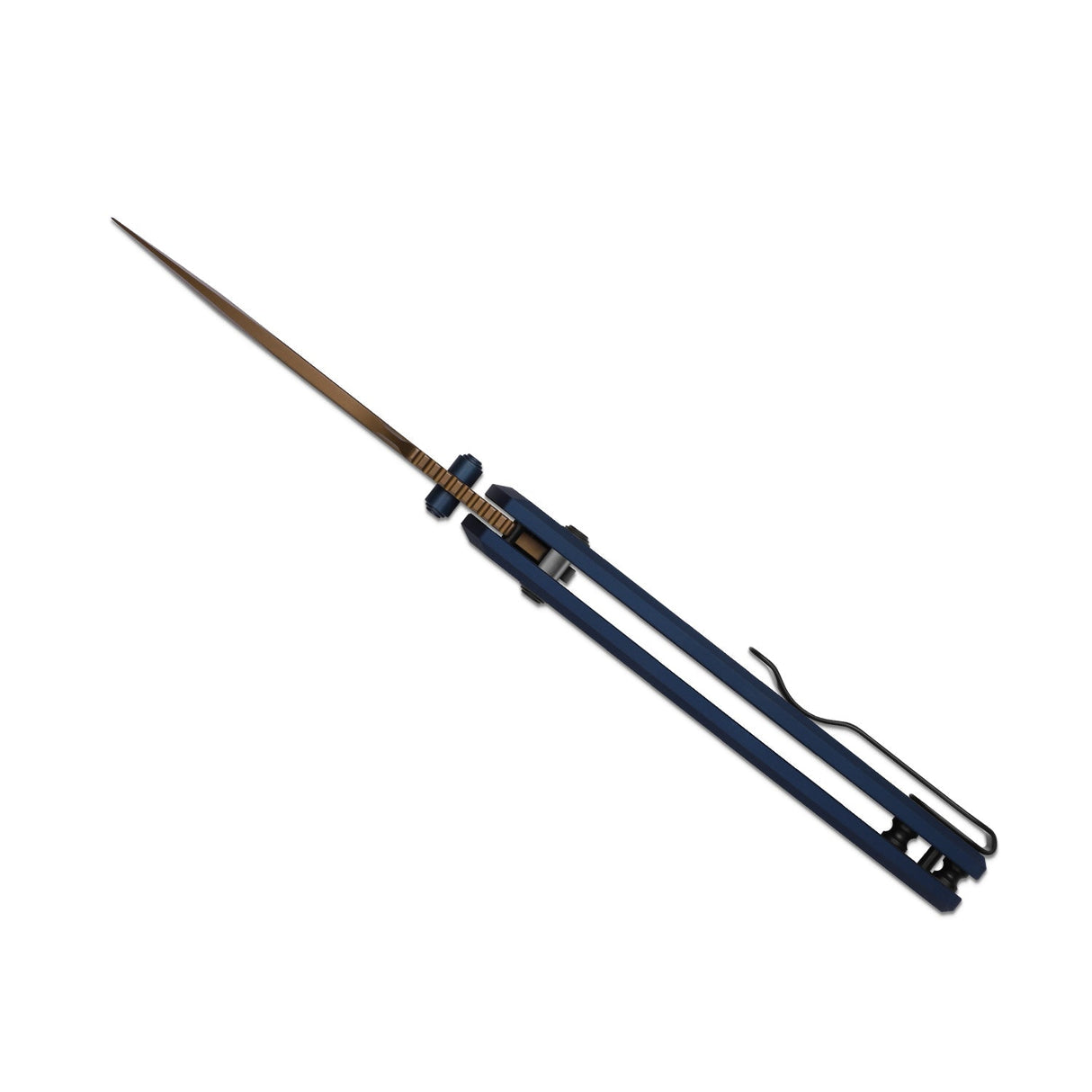 Khamsin | Blue Milled Aluminum + Sunset Metal PVD Nitro-V