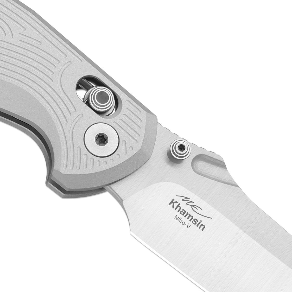 Khamsin | Grey Milled Aluminum + Satin Nitro-V