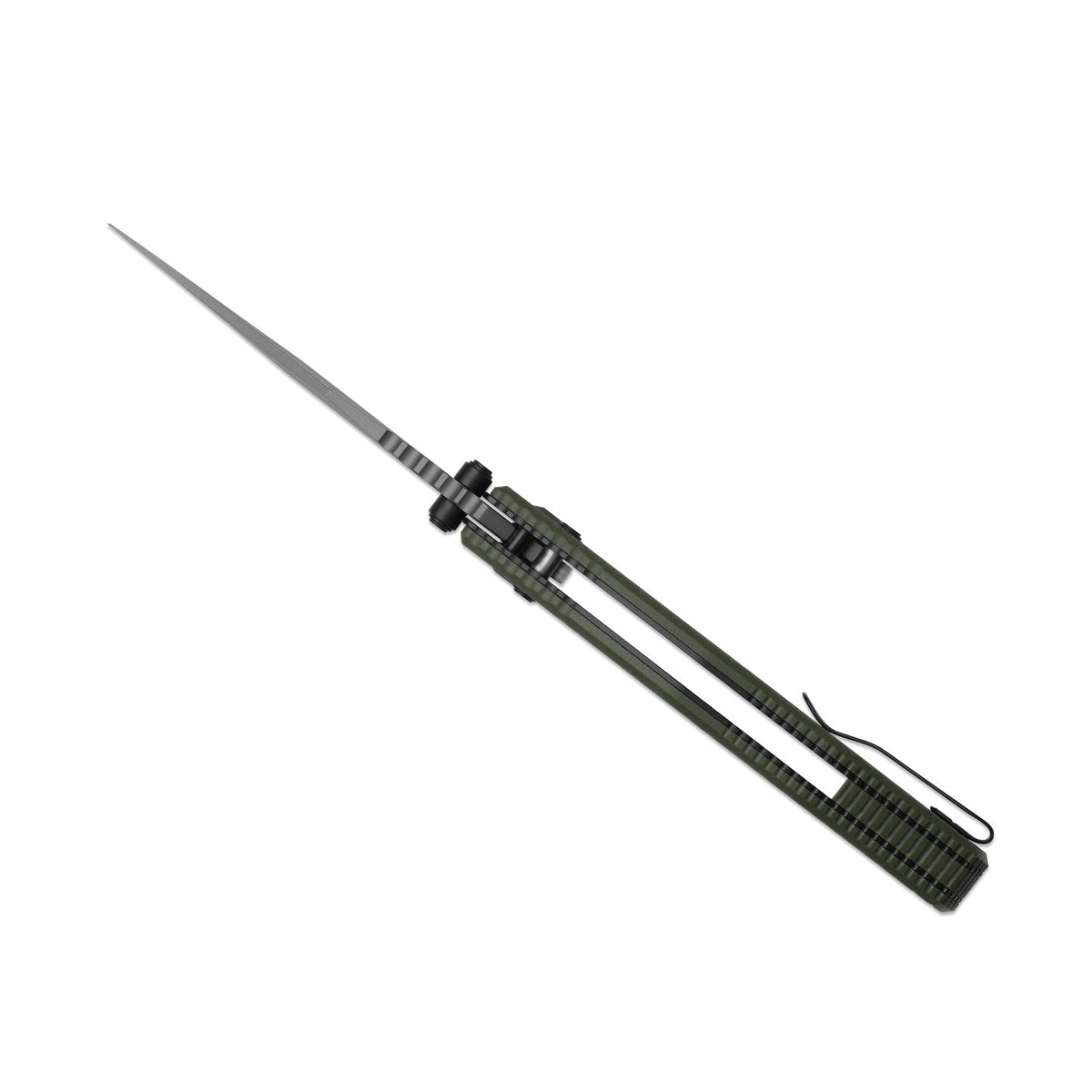 Kinisis | Green G10 + Gray PVD 14C28N