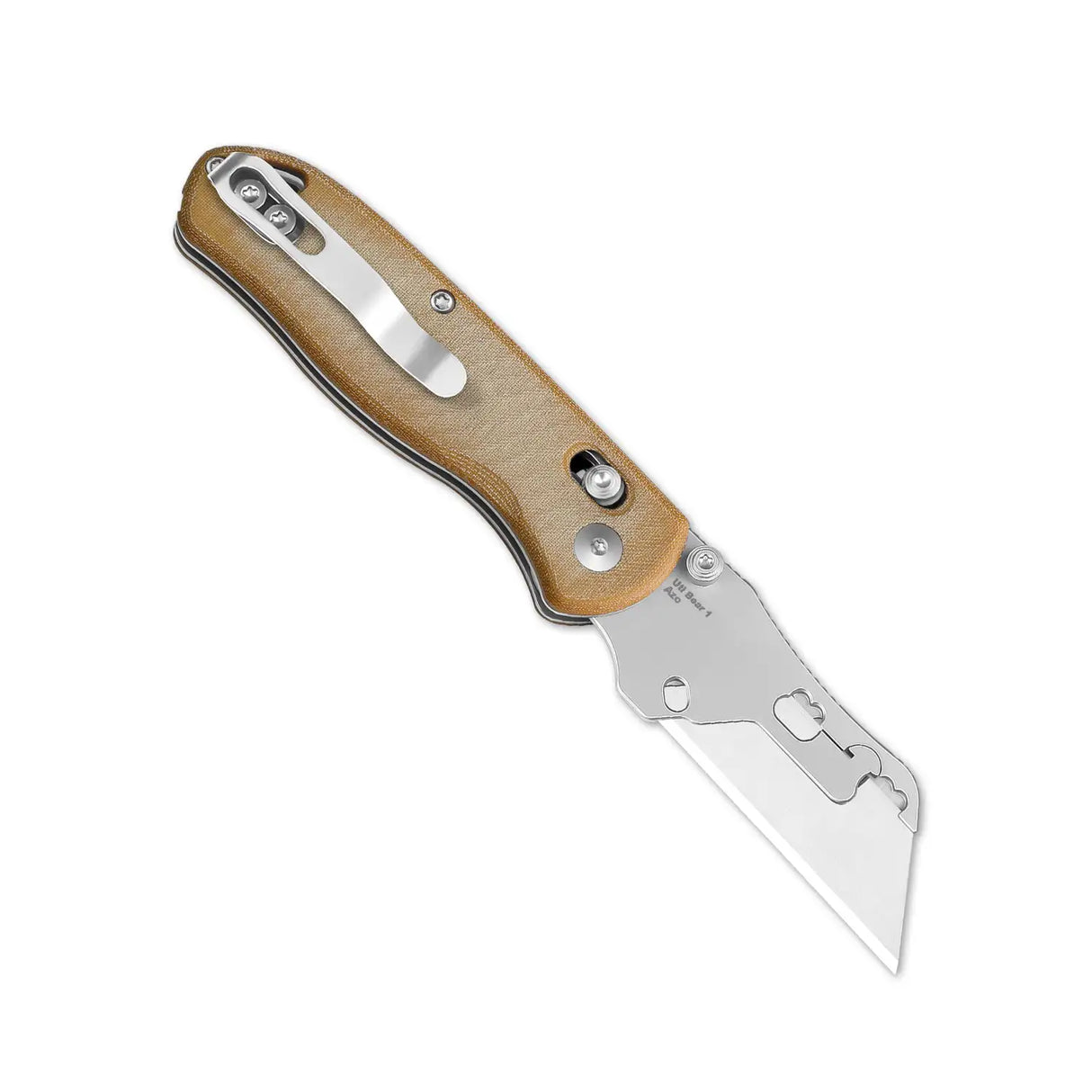 Drop Bear Utility | Brown Micarta Fast Swap