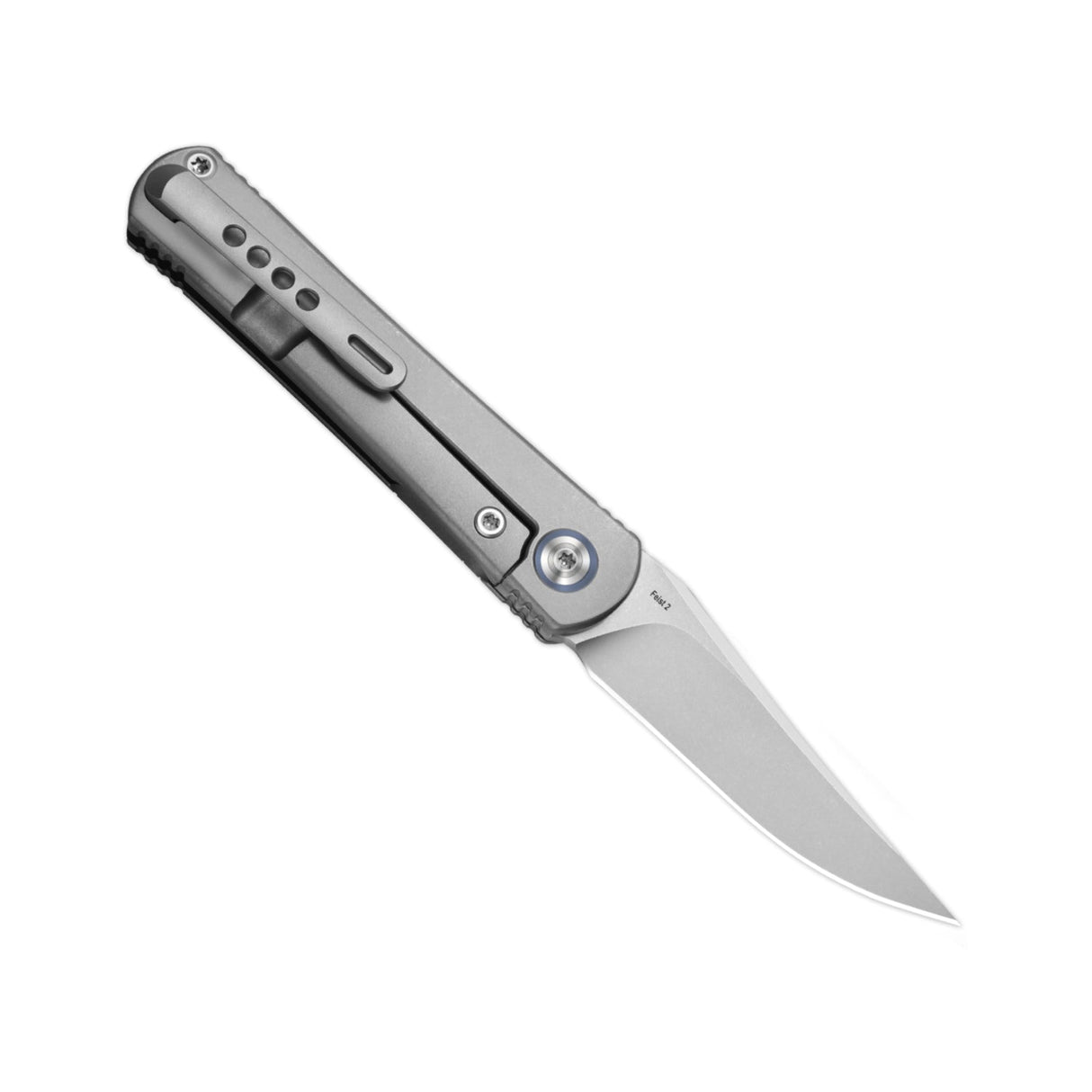 Feist 2 | Titanium + Clip Point M390 - X-Series Limited Release